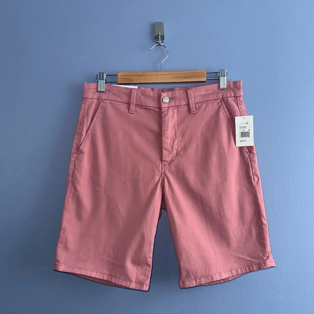 Joe’s‎ Jeans Men’s Kinetic Chino Shorts In Mesa Red New With Tags Size 29